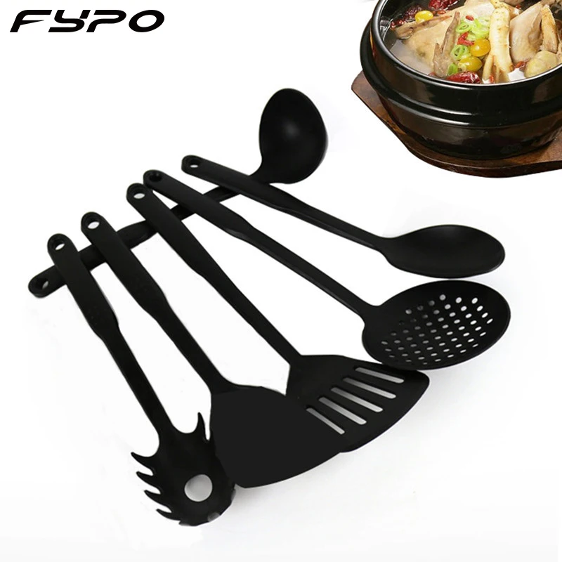 Набор кухонной посуды из пластика 6 шт. набор с антипригарным покрытием лопата