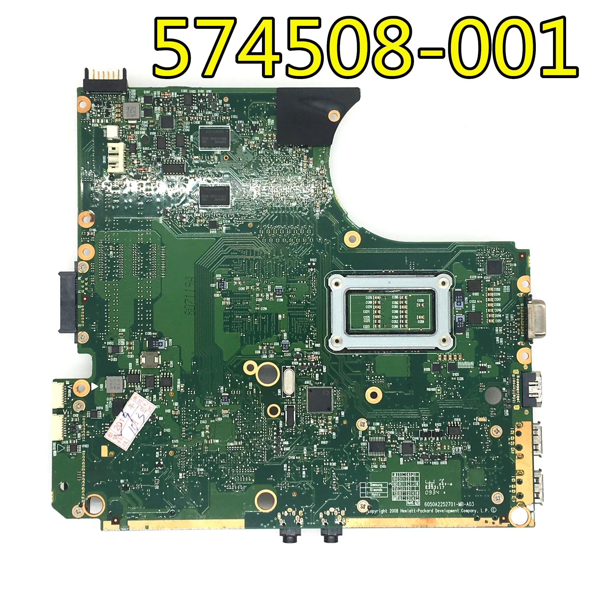 574508-001 материнская плата для hp ProBook 4410s 4411S 4510S 4710 S/w DDR2 Ram 6050A2252701