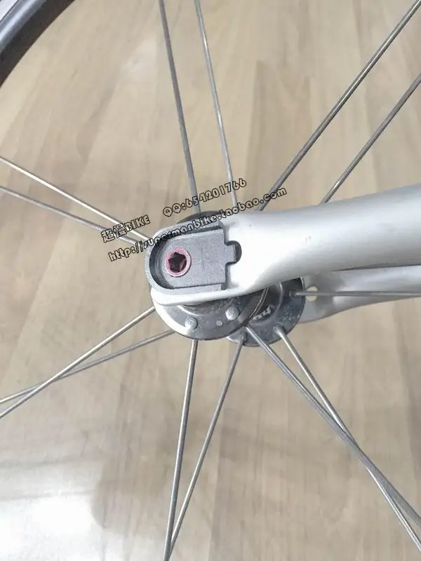 Brompton 7075 Алюминиевый CNC передний ограничитель вилки прокладка