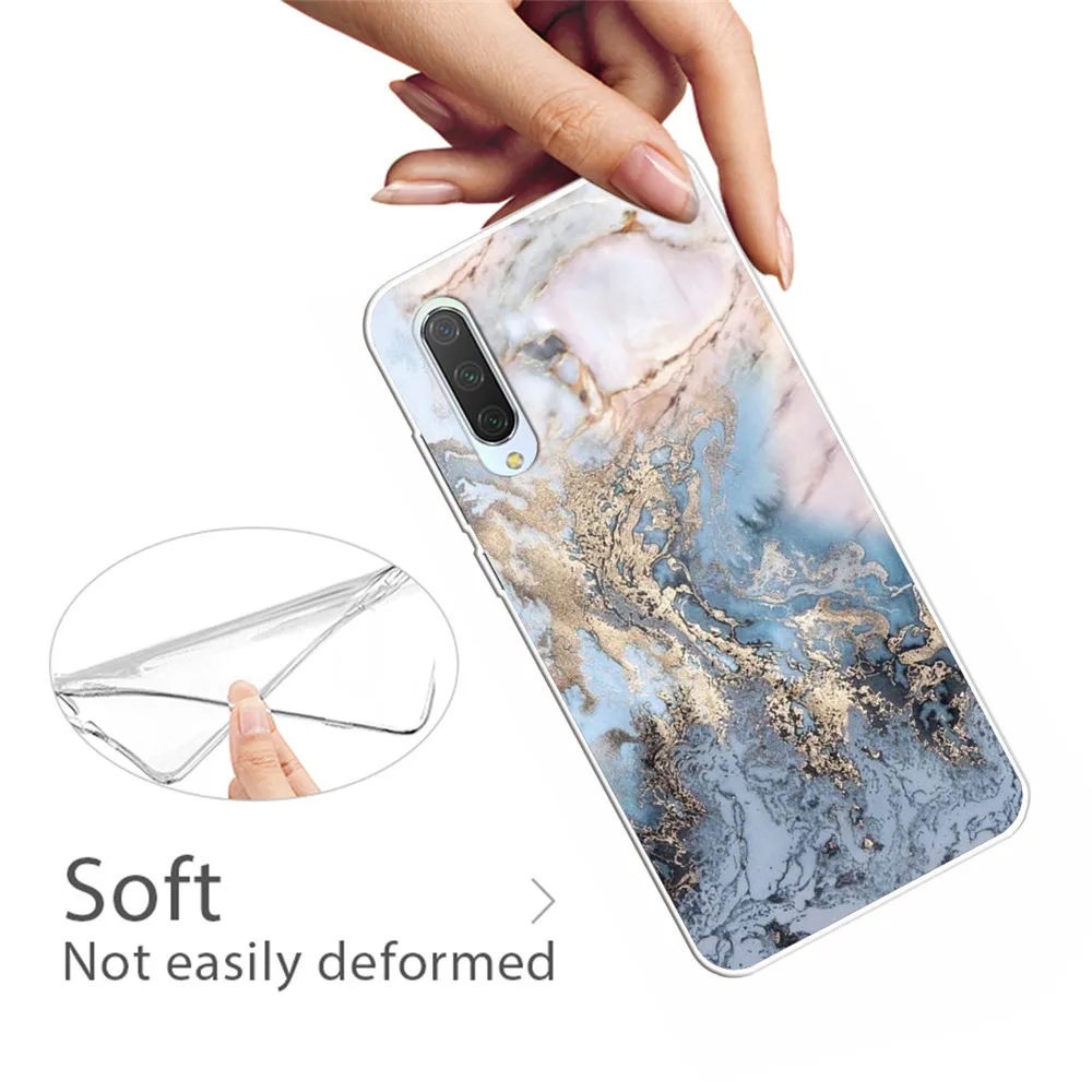 Xinch Marble Case For Xiaomi Mi CC9e CC9 9T Pro Back Cover on Xiomi A2 Lite A3 Phone Coque Soft TPU Silicone Shell Funda Capa |