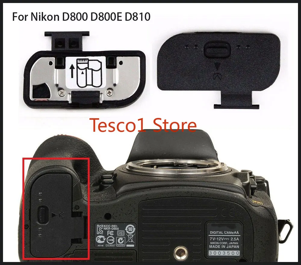 Абсолютно новая Оригинальная Крышка батарейного отсека для цифровой камеры Nikon