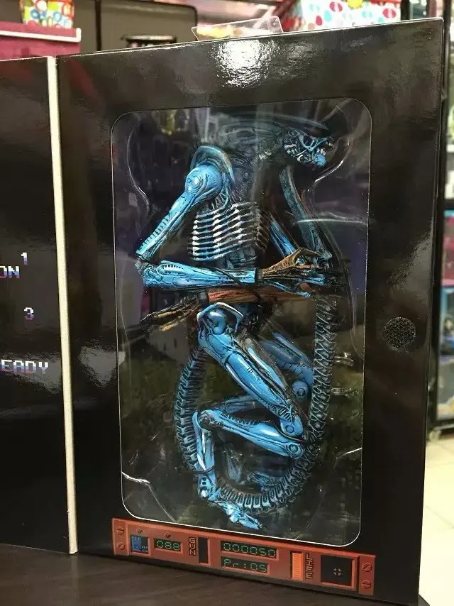 18 см оригинальная игрушка NECA пришельцы синий чужой Xenomorph figma хищников В...