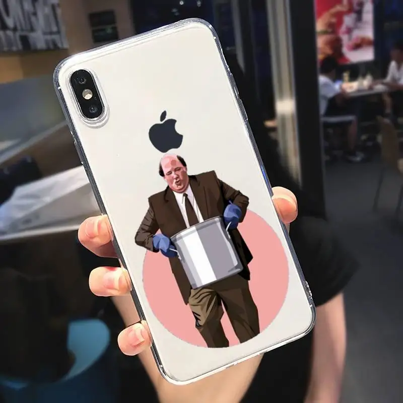 the office tv show funda cover coque phone case transparent soft for iphone 5 c se 6 s 7 8 11 12 13 plus mini x xs xr pro max free global shipping
