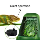 Автоматическая поилка для рептилий, АБС-пластик, фильтр для питья, 11 х27 см, питьевая вода, питьевая вода, фонтан, ящерица, амфибия хамелеон