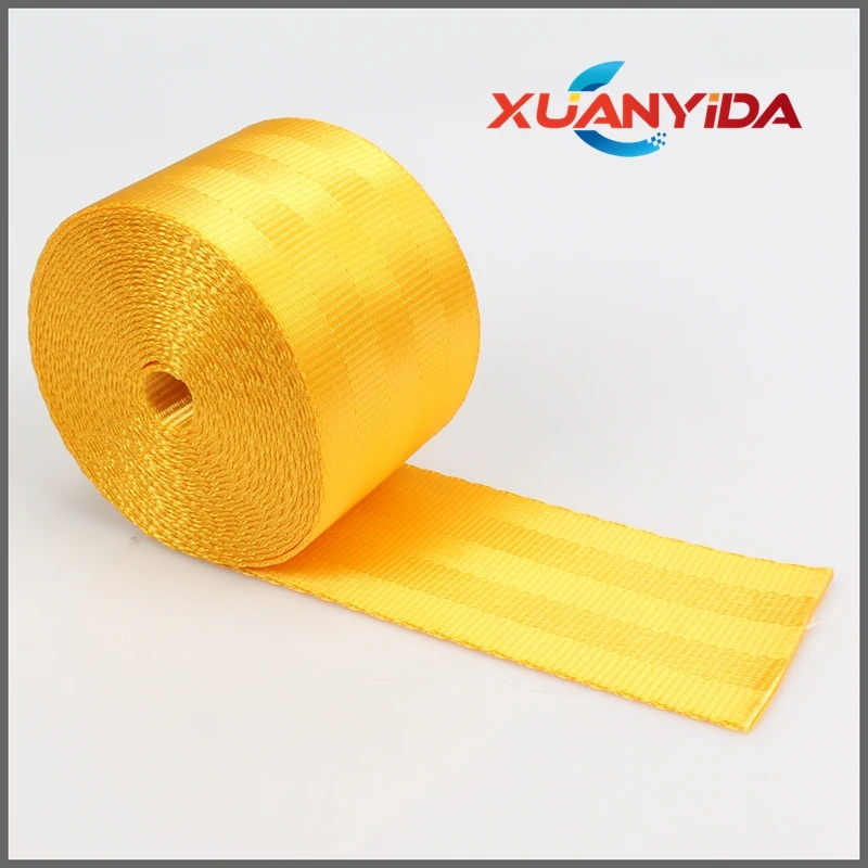 

11Color Hight QualiXuanyida Car seat belt webbing 3.6M Thicken Seat Belt Webbing Strap Harness Backpack Belt Fashion Color