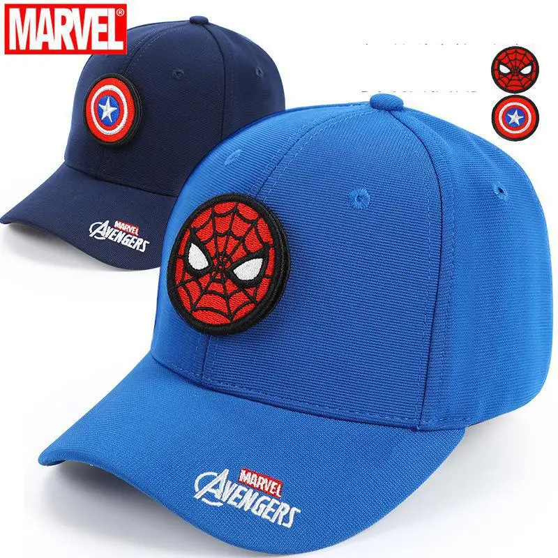 

Оригинальный Disney Marvel «Капитан Америка», «Человек-паук»; Детская шапка Кепка от солнца для мальчиков Детский спортивный костюм для бейсбола,...