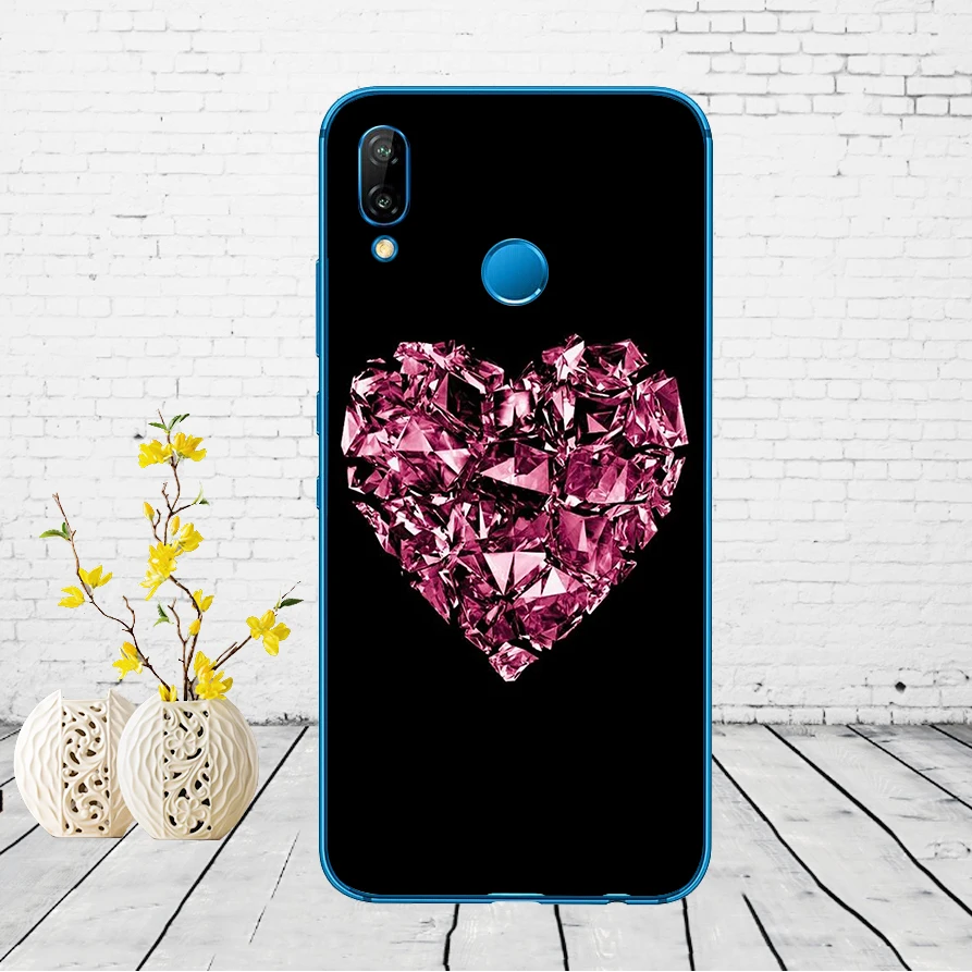 10 57DD С кристалалми и стразами дизайн Мягкий силиконовый чехол для Huawei P9 P10 P20 P30 Lite mate 10 20 PRO lite p smart чехол - Цвет: 10
