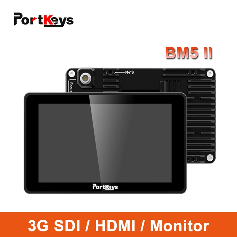 Portkeys BM5 II 5 2 дюйма на камере DSLR полевой монитор 3D LUT сенсорный экран 3G SDI + HDMI