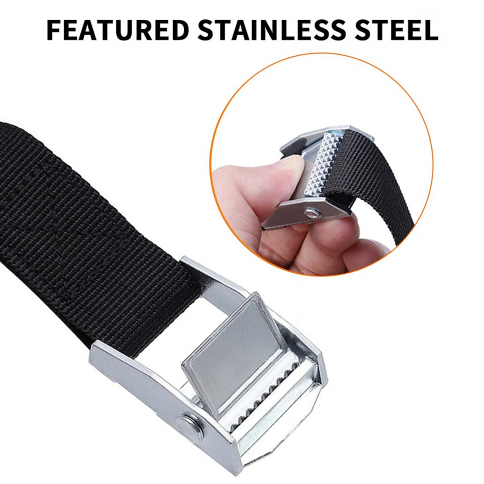 5 метров автомобильный багажный прицеп фиксированный ремешок быстросъемная