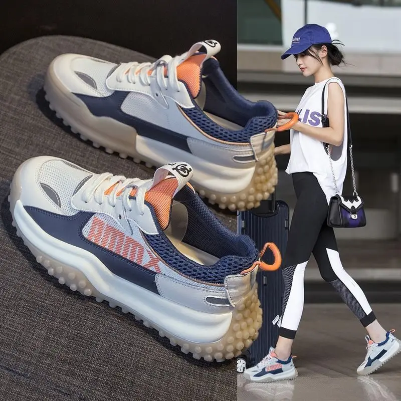 

Old shoes women 2021 summer new thin section breathable mesh shoes women's shoes all-match casual sports shoes