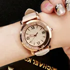 Женские часы Стразы, наручные часы с кожаным браслетом, женские модные часы, дамские аналоговые кварцевые часы из сплава, женские часы 2019