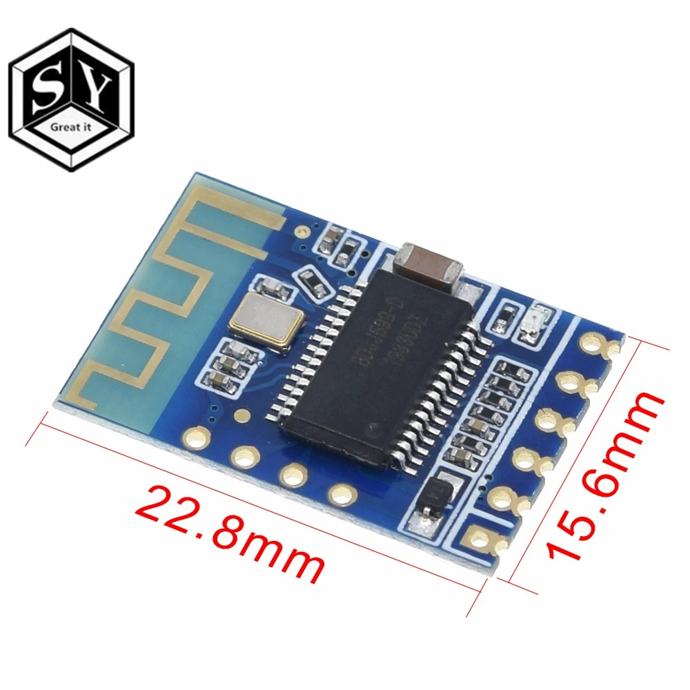 JDY 62 Мини Антенна BLE Bluetooth стерео аудио двухканальный Модуль платы высокого и