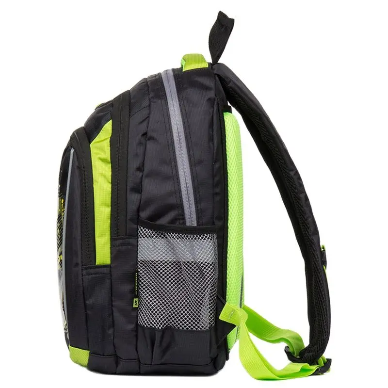 Cartoon Motorcycle Boys School Bags for Girls Waterproof Orthopedic Backpacks Primary School Book Bags Grade 1-4 Kids Satchel