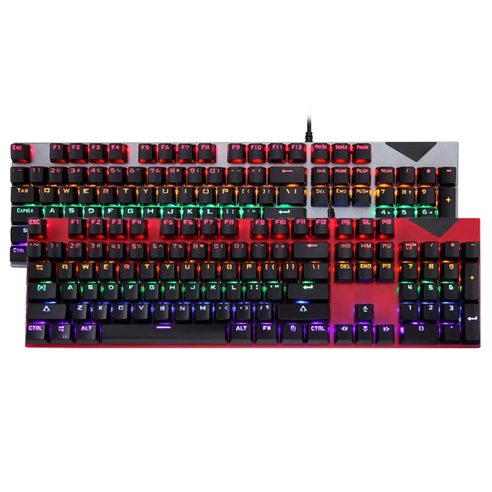 

K200 104 Keys Backlight Wired Gaming Mechanical Keyboard Computer Accessory