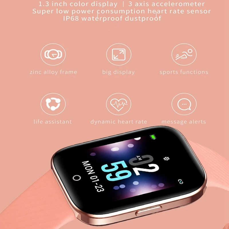 X2 Смарт-часы для мужчин и женщин IP68 водонепроницаемый смарт-Браслет