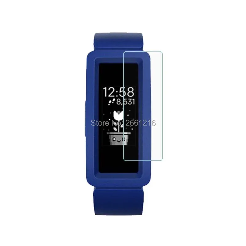 Умный Спортивный Браслет для Fitbit Ace 2 3 шт. прозрачная/Антибликовая матовая мягкая