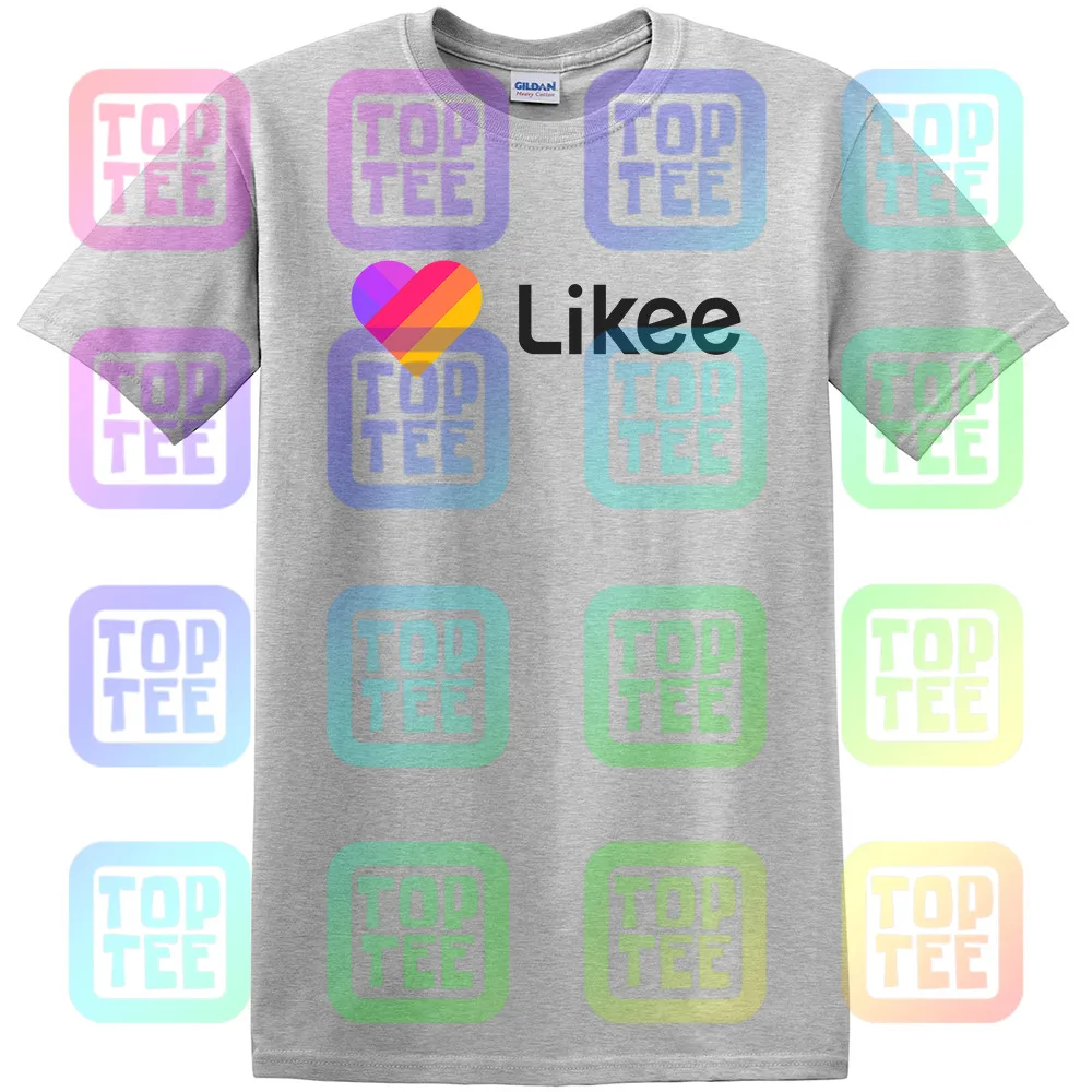 Likee футболка для приложения likee hear футболка забавная футболка с капюшоном