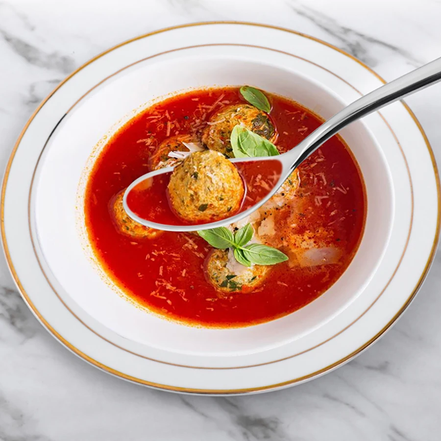 Столовые приборы из нержавеющей стали 18/10 набор столовых приборов в западном