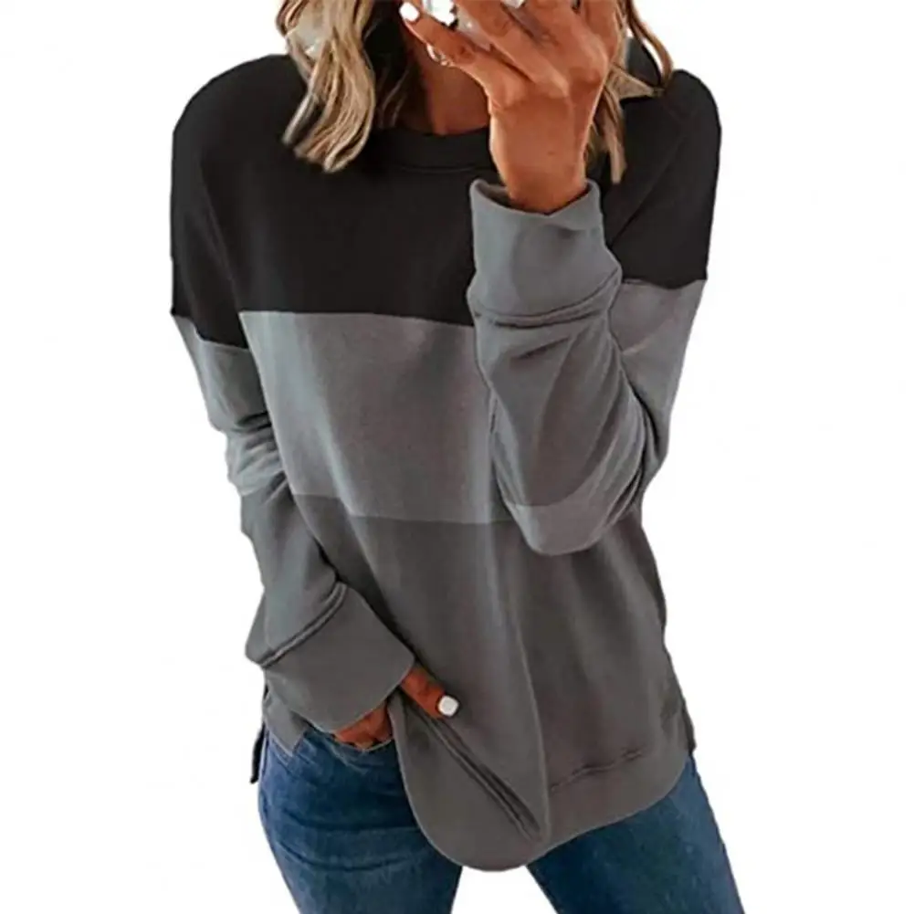 

Sweatshirt Stitching Color Modern Design Polyester Upper Garment for Home