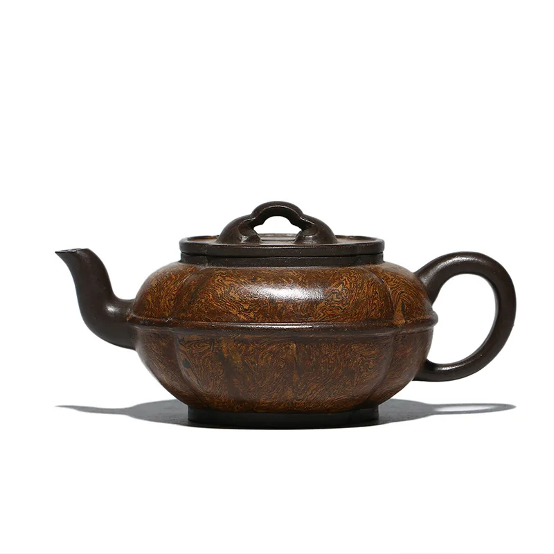 

Linghua Ruyi purple clay teapot raw material purple clay Chen Laidi teapot kungfu tea set