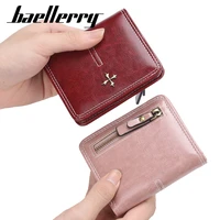 womens wallet 2020 short zipper buckle card holder baellerry fashion card holder retro simple wallet coin purse new korean 923
