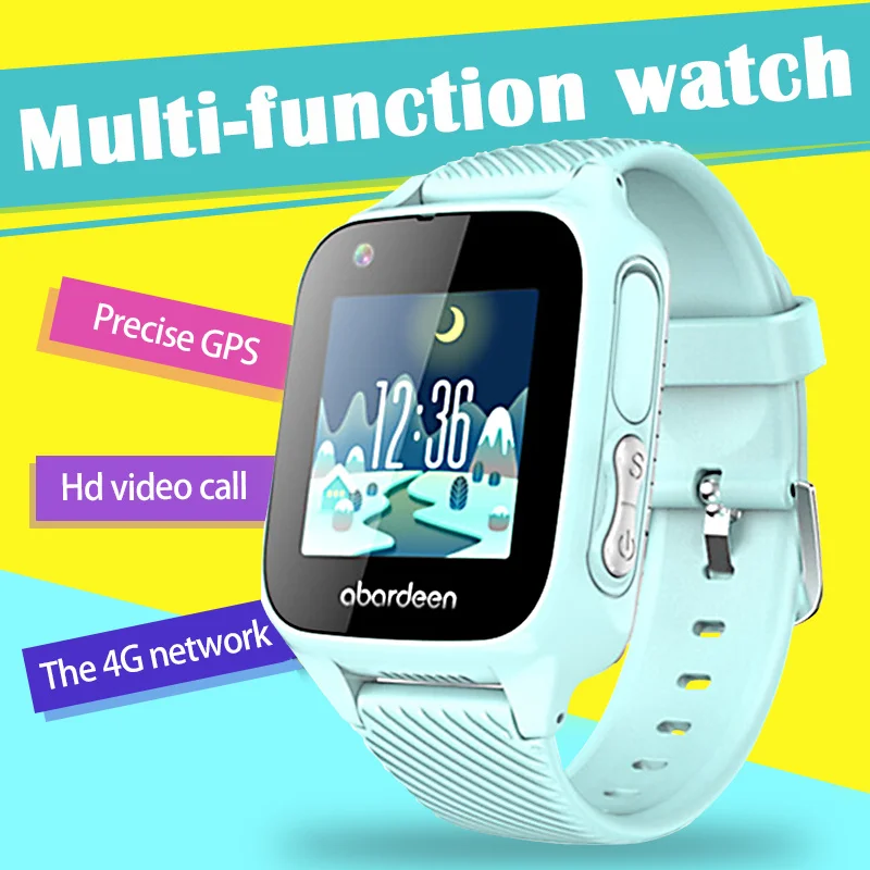 Abardeen V329 Детские Смарт часы GPS локатор IP67 водонепроницаемые для малышей 4G/3G/2G sim