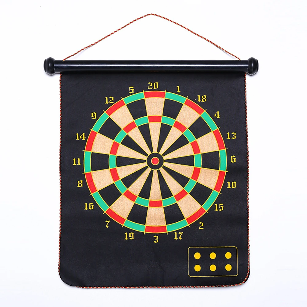 

12-Inch Children's Double-Sided Leisure Competition System Safety Magnetic Dart Board Set Magnetic Iron Dart Target