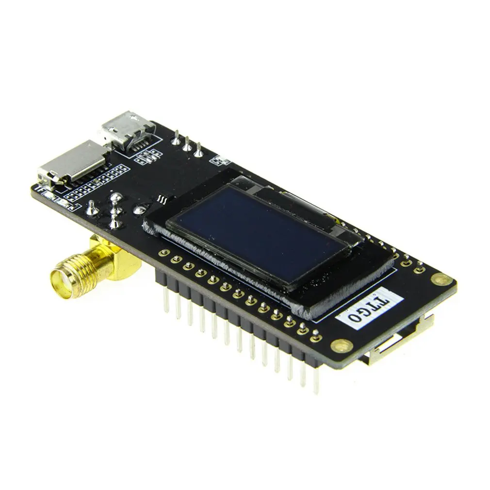 Беспроводной модуль LoRa32 V2.1 совместимый с Bluetooth Wi-Fi 433/868 МГц ESP32 OLED SX1276 макетная