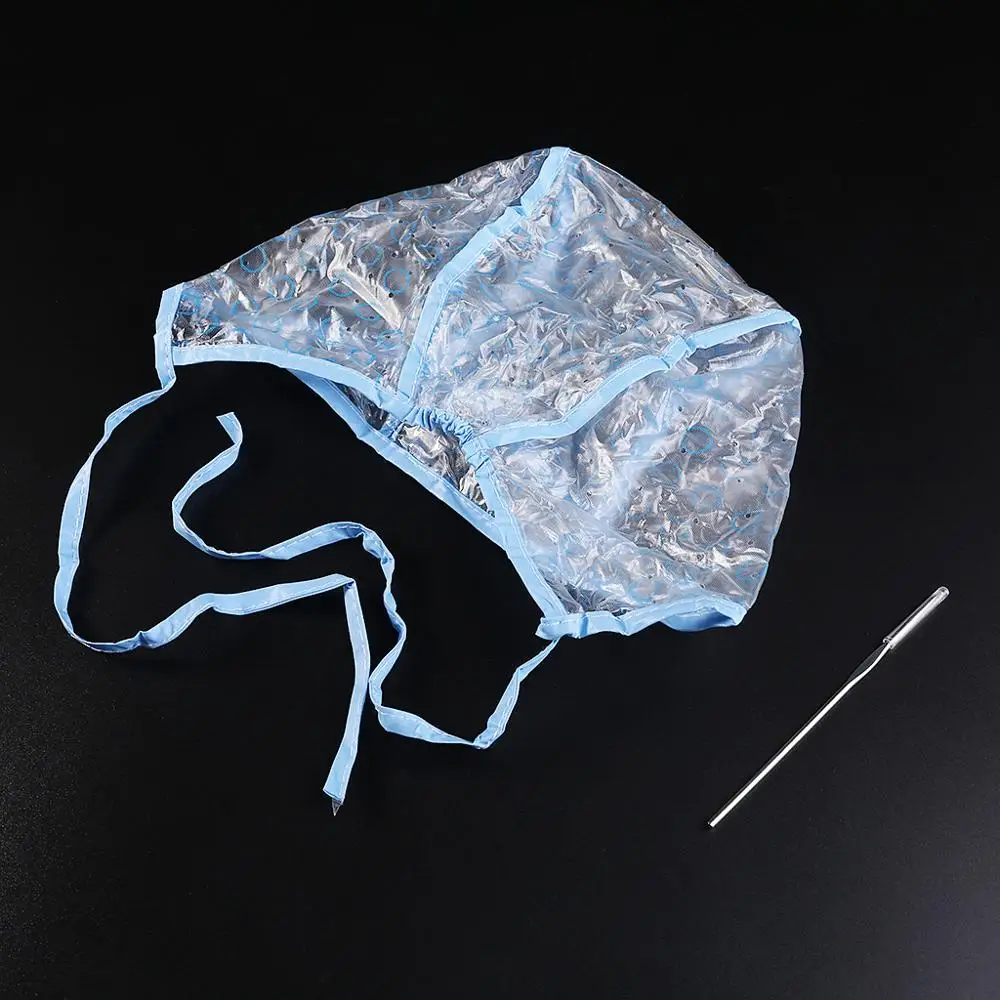 2 шт./компл. колпак для окраски волос + крючок раскрашивания хайлайтер покрытие