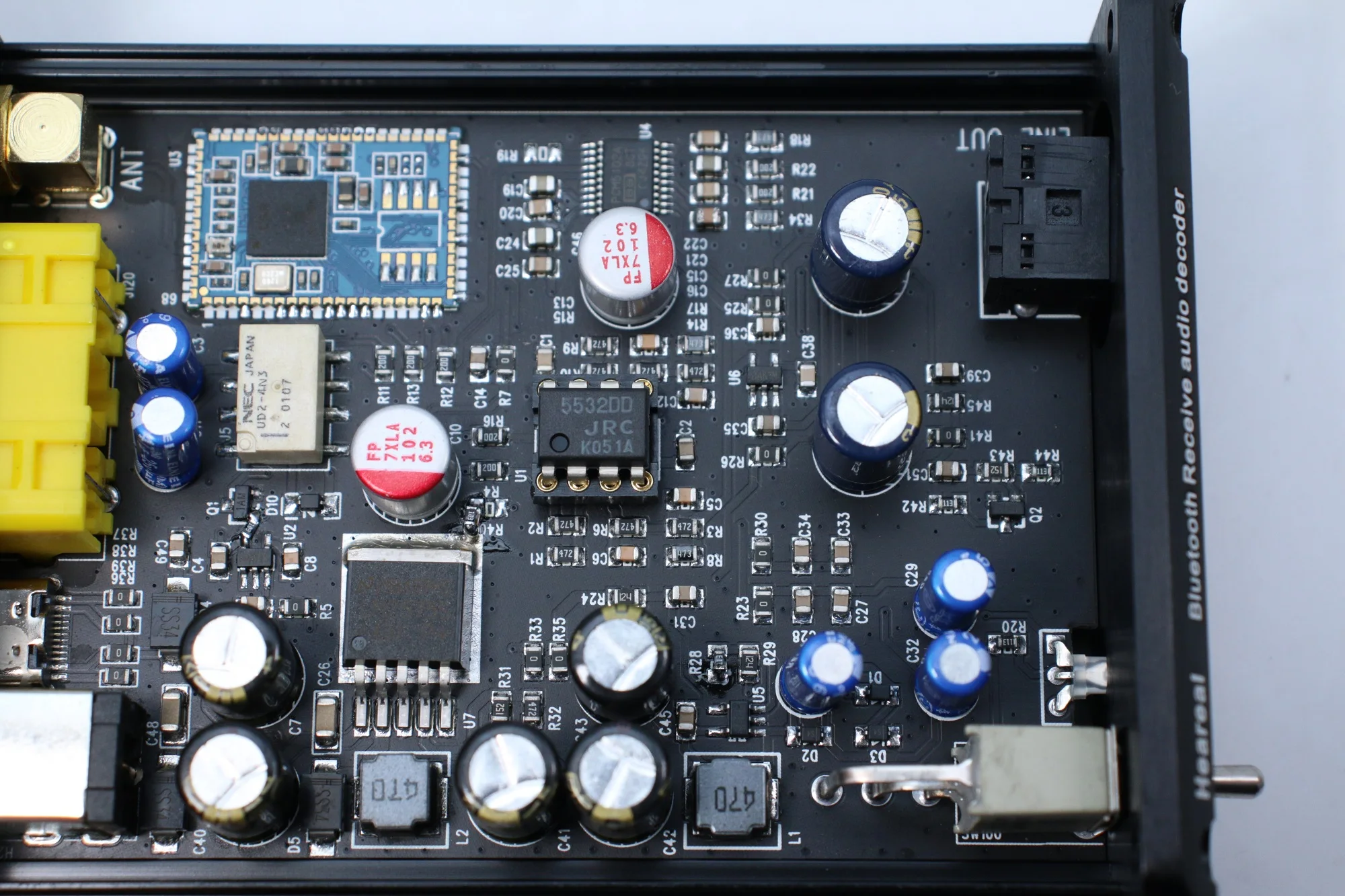 Беспроводной ресивер PCM5102A I2S ЦАП адаптер без потерь HIFI CSR8675 HD APTX Bluetooth 5 0 24 бит TWS 3 м