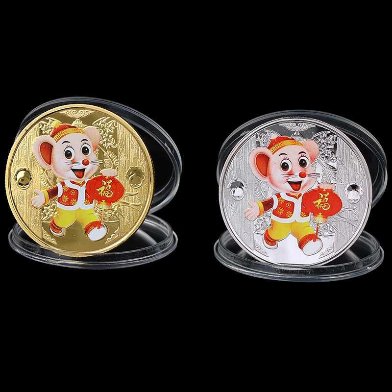 2020 памятная монета крыса год крысы доставка денег коллекция монет новый подарок