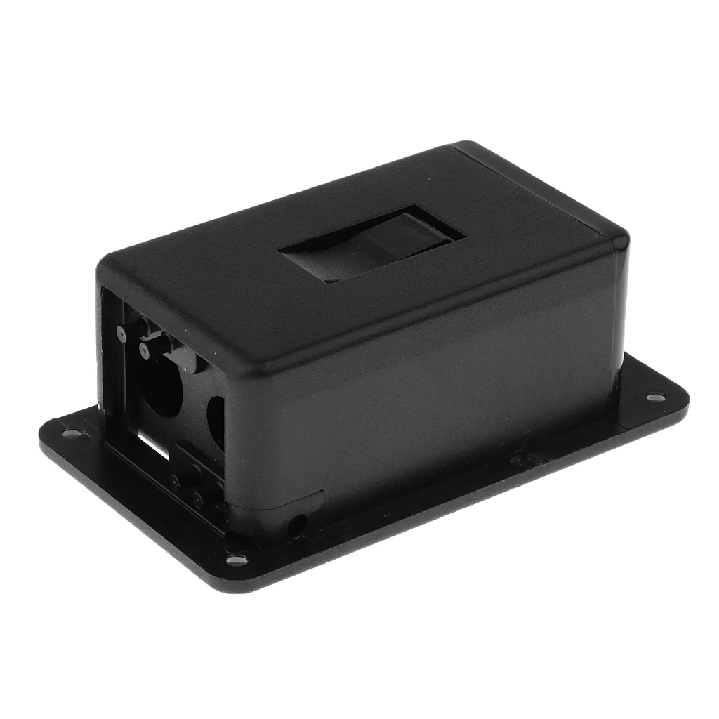 9В батарейный корпус коробка для активной гитары Бас Пикап электроника