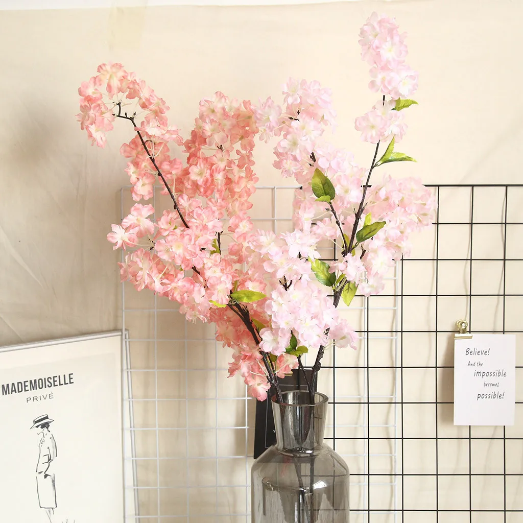 Artificial Flowers for Wedding Home Decoration DIY Craft Gift Bride Wreath Scrapbooking Fake Flower decor INS plant wall 8P | Дом и сад