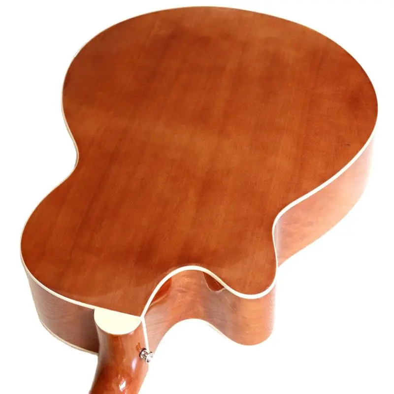 4 string akustische elektrische bass gitarre 43 zoll akustische bass gitarre cutaway design 21 bünde hochglanz natürliche farbe mit eq free