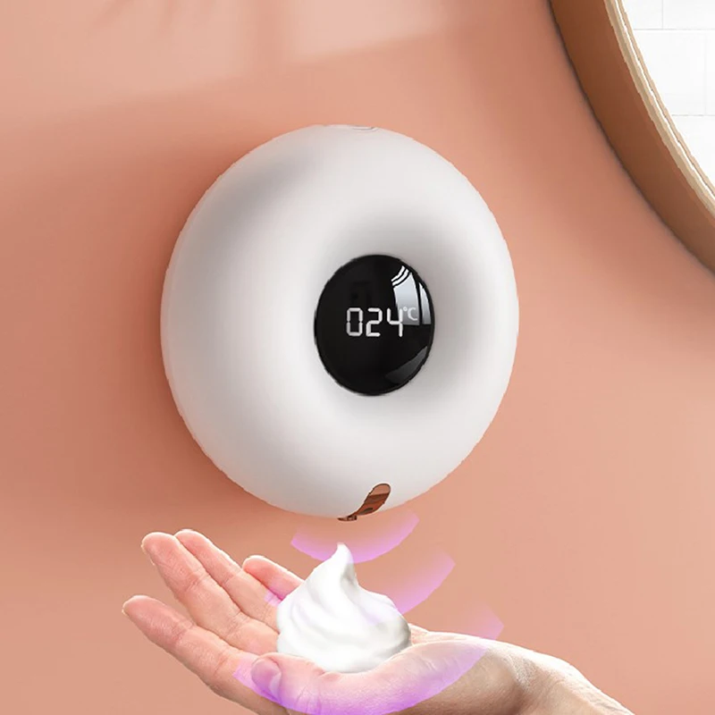 

Foaming Soap Dispenser Automatic Infrared Induction Sensor Soap Dispenser Touchless Hand Washer Device For Bathroom Kitchen
