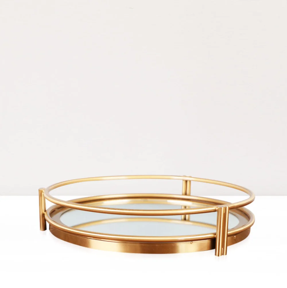 Роскошный светильник 38*38*7 см металлическая зеркальная пластина украшение для