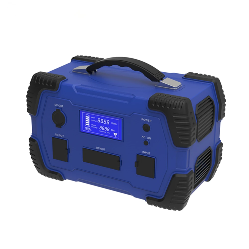 

MIQ Portable Home 220V AC Lithium Battery Charger Rechargeable Inverter Power Bank 460Wh Camping Mobile Solar Power Station