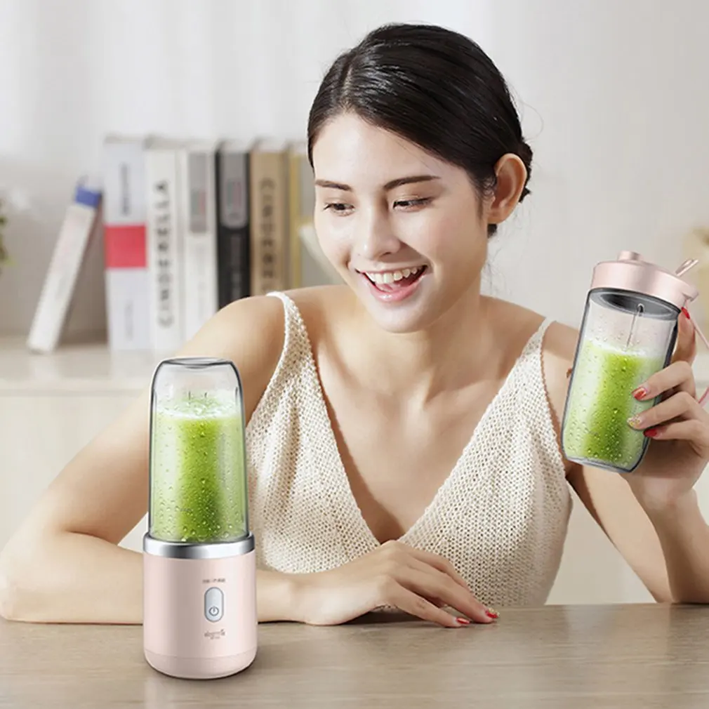 

Deerma Portable Blender Wireless Electric Juicer Automatic Multipurpose USB Rechargable Juice Cup Cut Mixer Global Version