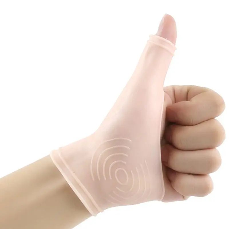 2 шт. пара силиконовых гелевых зажимов для запястья компрессионные перчатки без