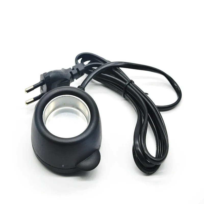 

Black Mini Professional Hot glue Pot Melting Keratin Glue Beads Glue Stove Constant High Temp For Fusion Hair Extension Repair