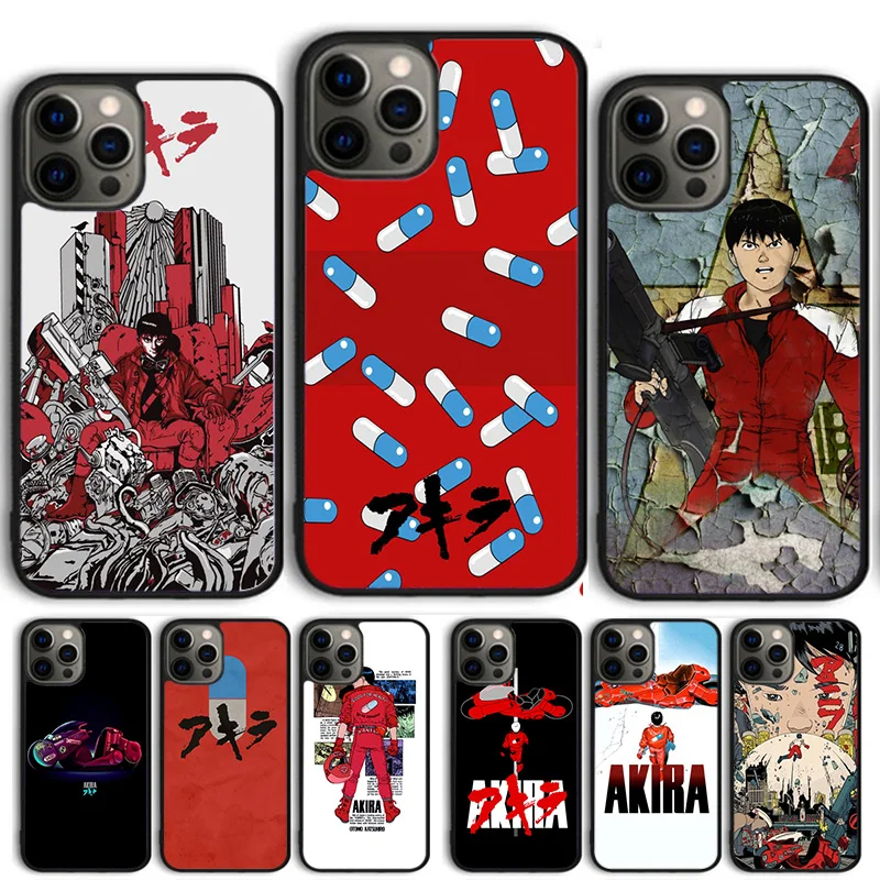 Аниме-фильм "Акира" чехол для телефона Канеда для iPhone 14 13 12 Pro Max mini 11 XS XR 5 6S 7 8 Plus SE 2020 Коковая оболочка.