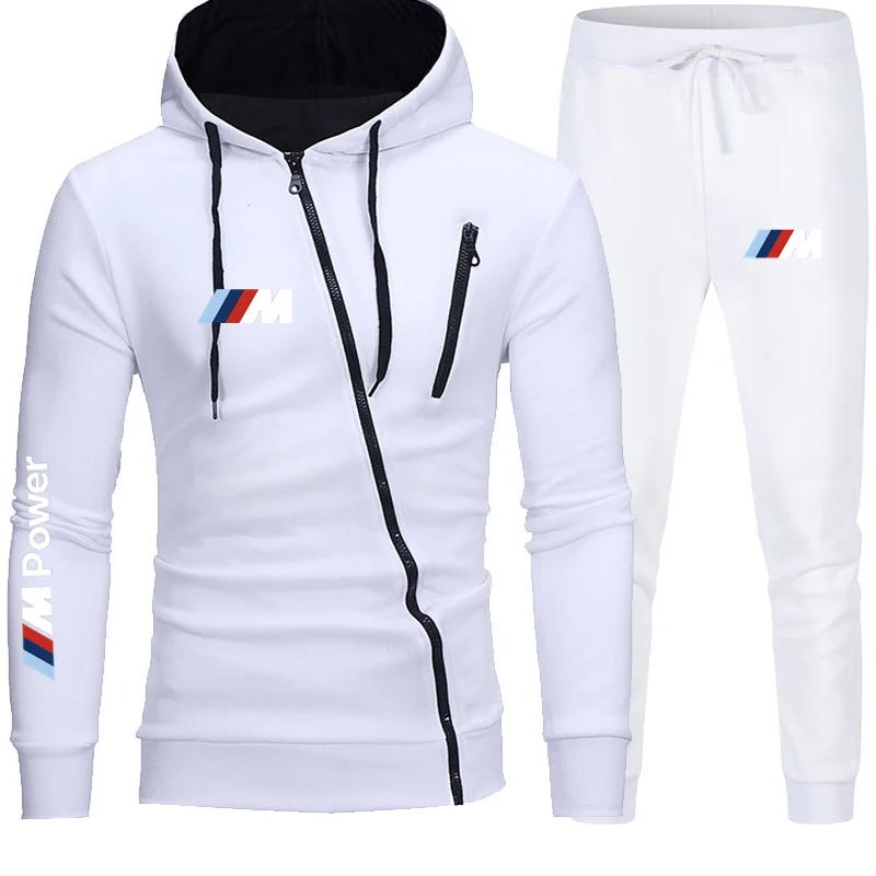 

New Men's Sportswear 2021 Men's Suit Zipper Polyester Breathable Sweat Shirt Sweatpants Sportswear Men's Sports Men's Clothing