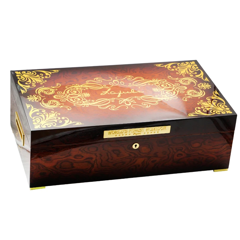 

Роскошный шкаф для сигар из кедрового дерева в Испании, коробка для сигар, для 200 сигар, домашние сигары, двухслойный, большая емкость, CH-031