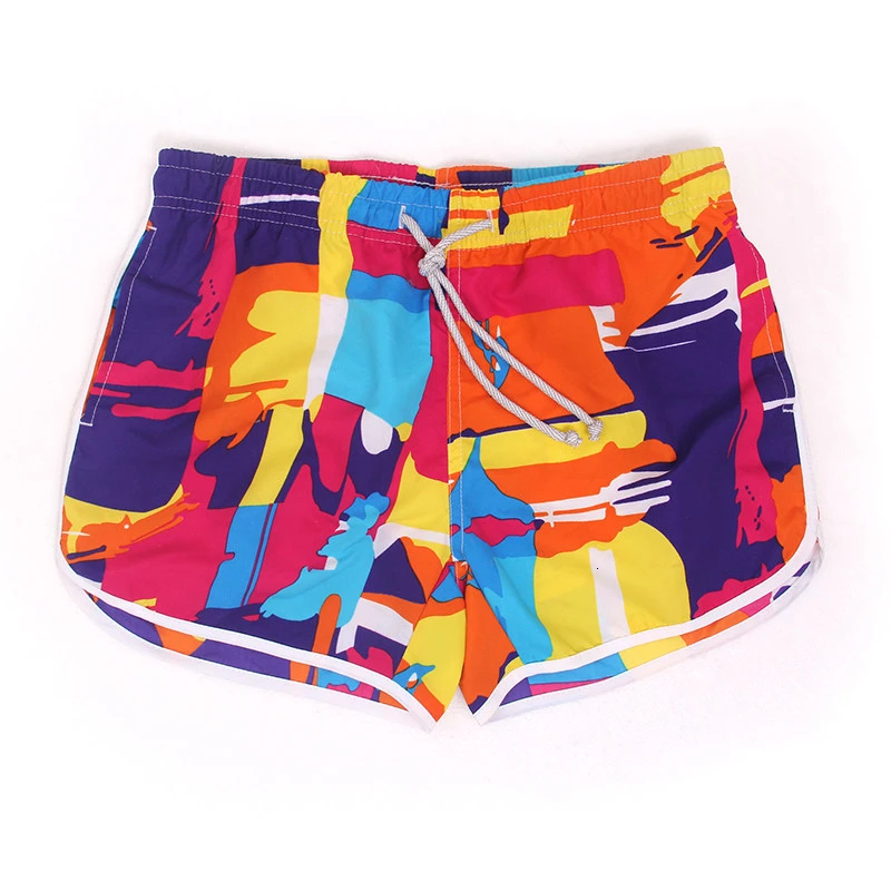You Travel Lovers Sandy Beach Pants Men And Women Large Code Easy Seaside Honeymoon On Vacation Full Marks Shorts |
