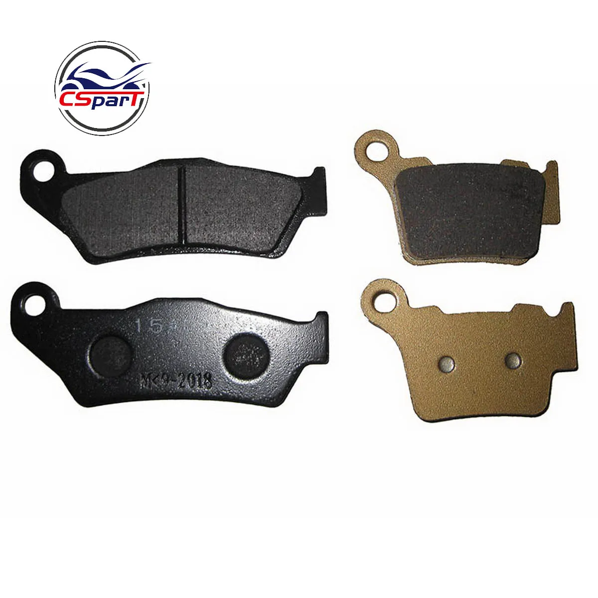 2 пары передних и задних тормозных колодок для KTM EXC F 250 350 R 450 400 525 2004 2007 500 2012 2016 EXC300
