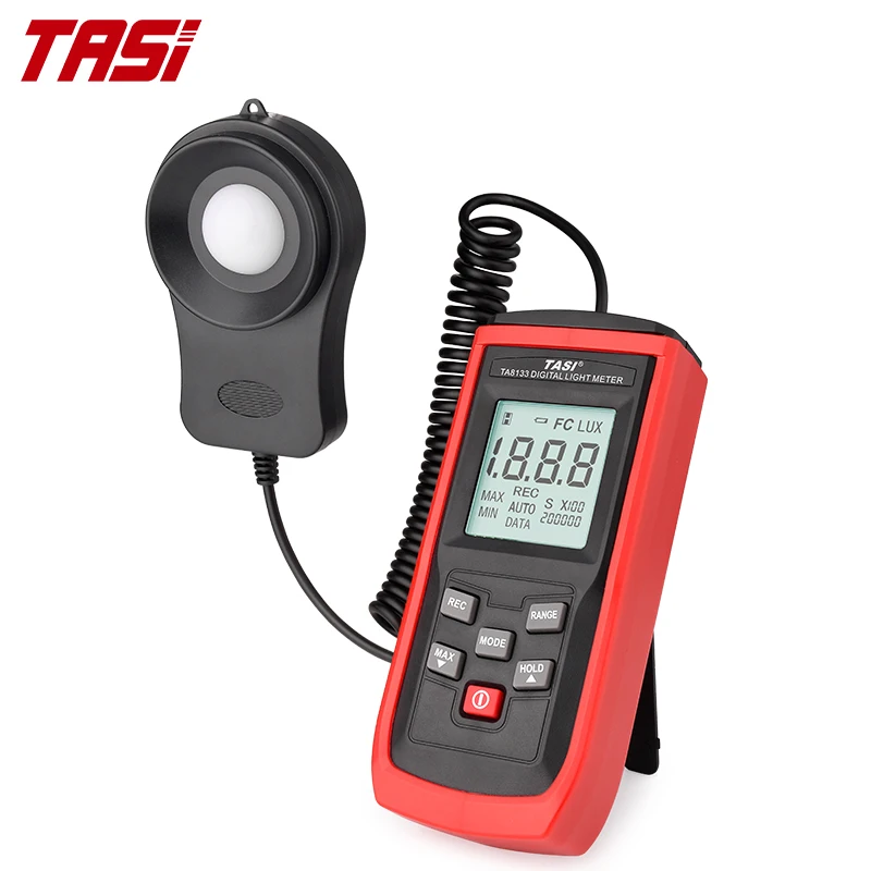 Цифровой измеритель освещения TASI TA8131/TA8133 фотографический Люксметр сплит