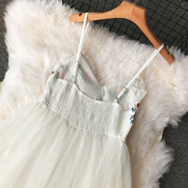 

JCHB 2021 Mesh Sexy Long Party Dress Summer Dress Women Clothes Womens Dresses Korean Vintage Dress Elegant Vestidos Robe Femme