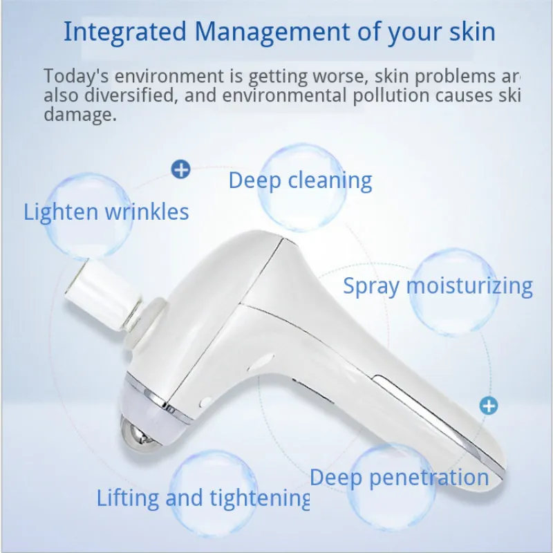 Увлажняющий спрей устройство для красоты Электромагнитный импульсный