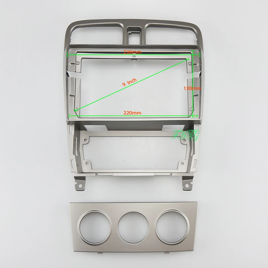 9-дюймовая Автомобильная аудиорамка панель для GPS-навигатора автомобильная