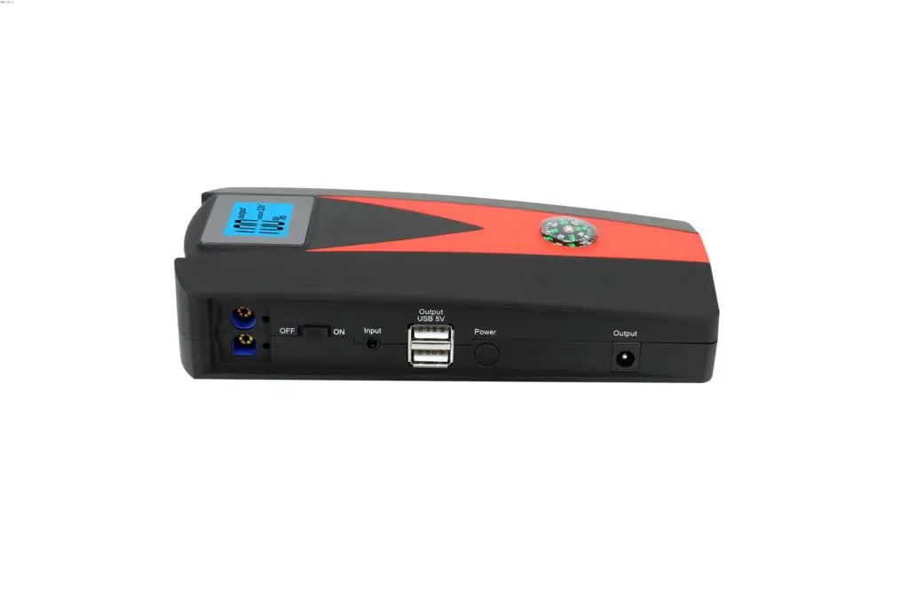 K07Red-24000 800A 82800 мАч пусковое устройство Банк мощности пусковое устройство автомобильный аккумулятор бустер аварийное зарядное устройство 12 В многофункциональный аккумулятор бустер - Цвет: K07Red-24000
